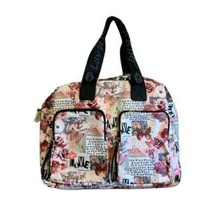 Betsey Johnson Weekender Duffle Travel Bag